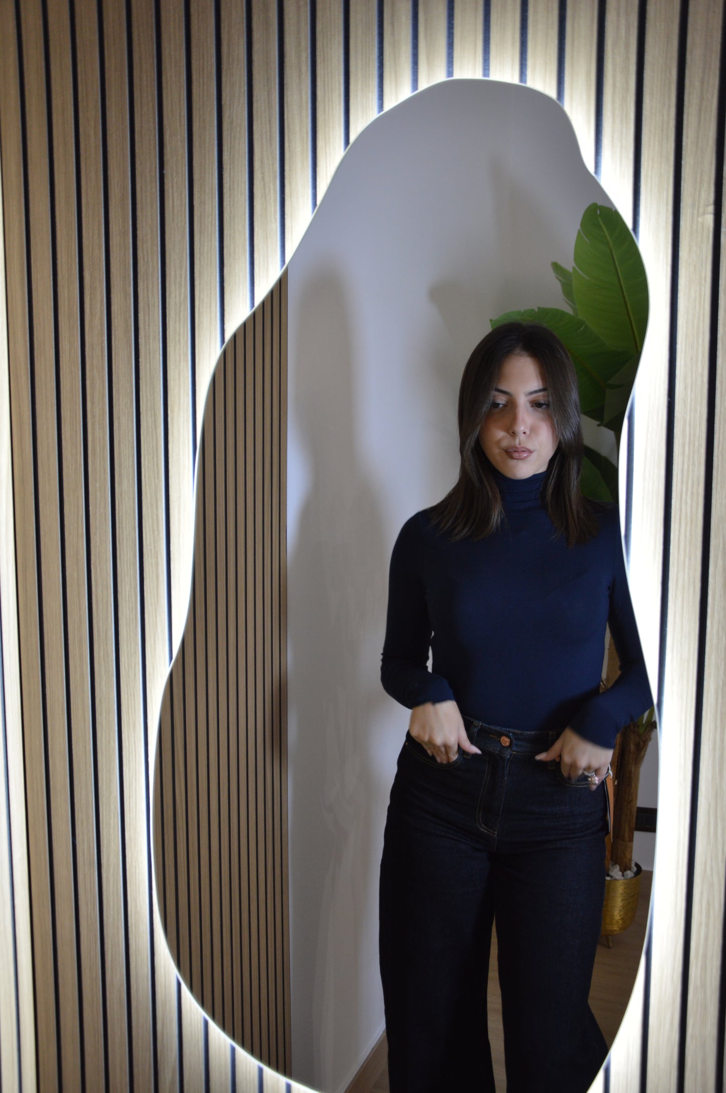 MAGLIA BASIC COLLO ALTO