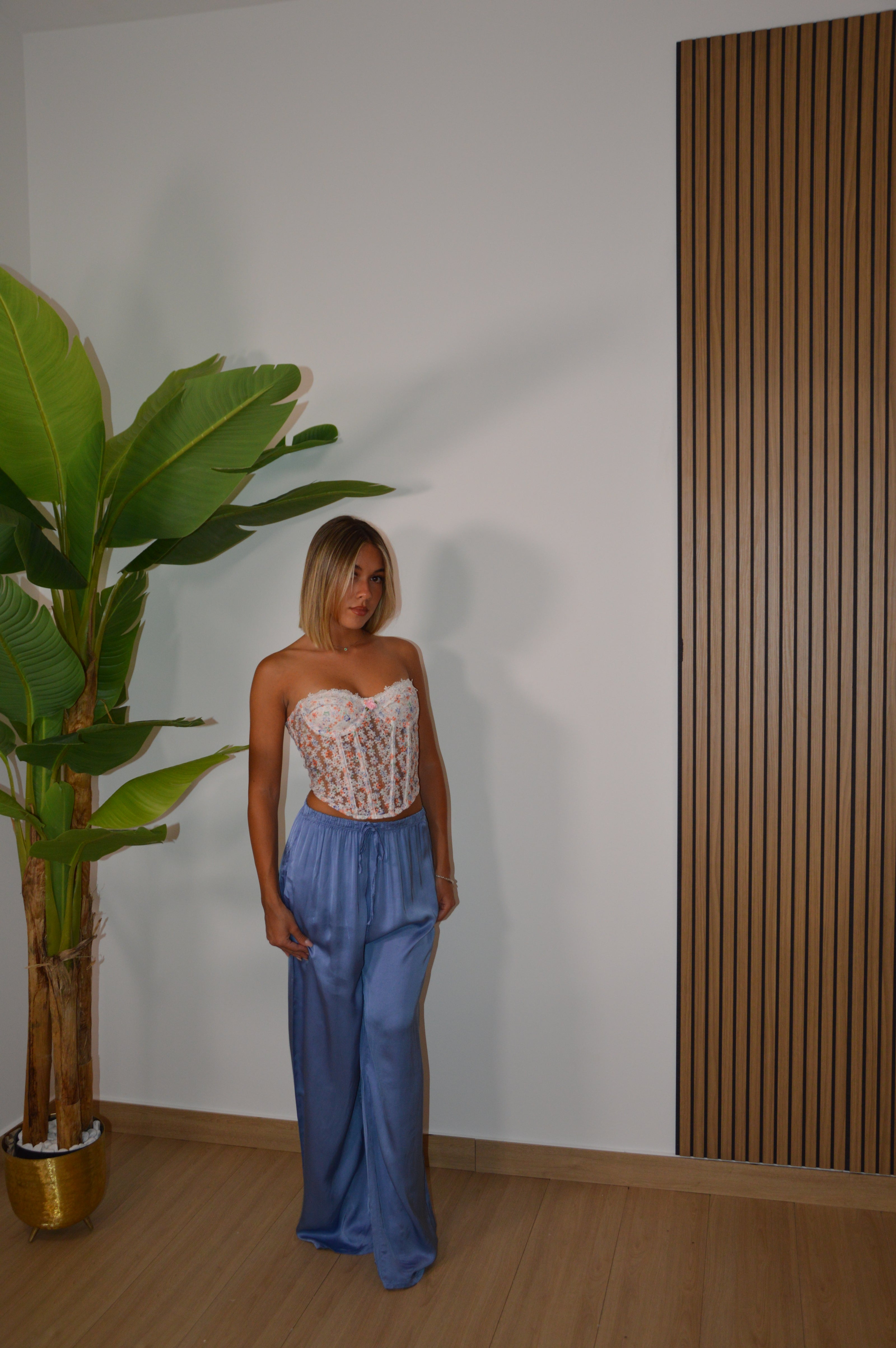 PANTALONI SATIN