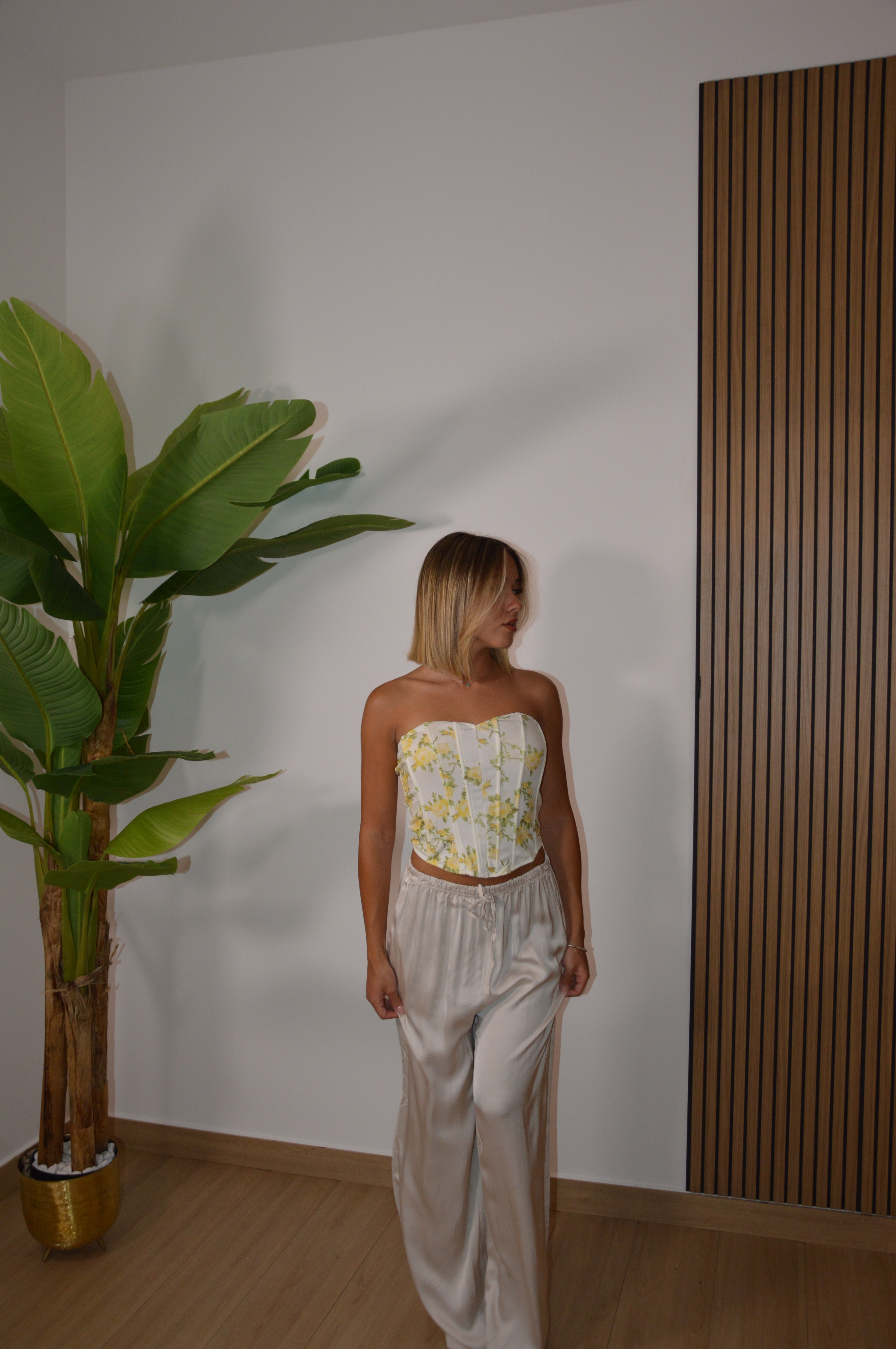 PANTALONI SATIN