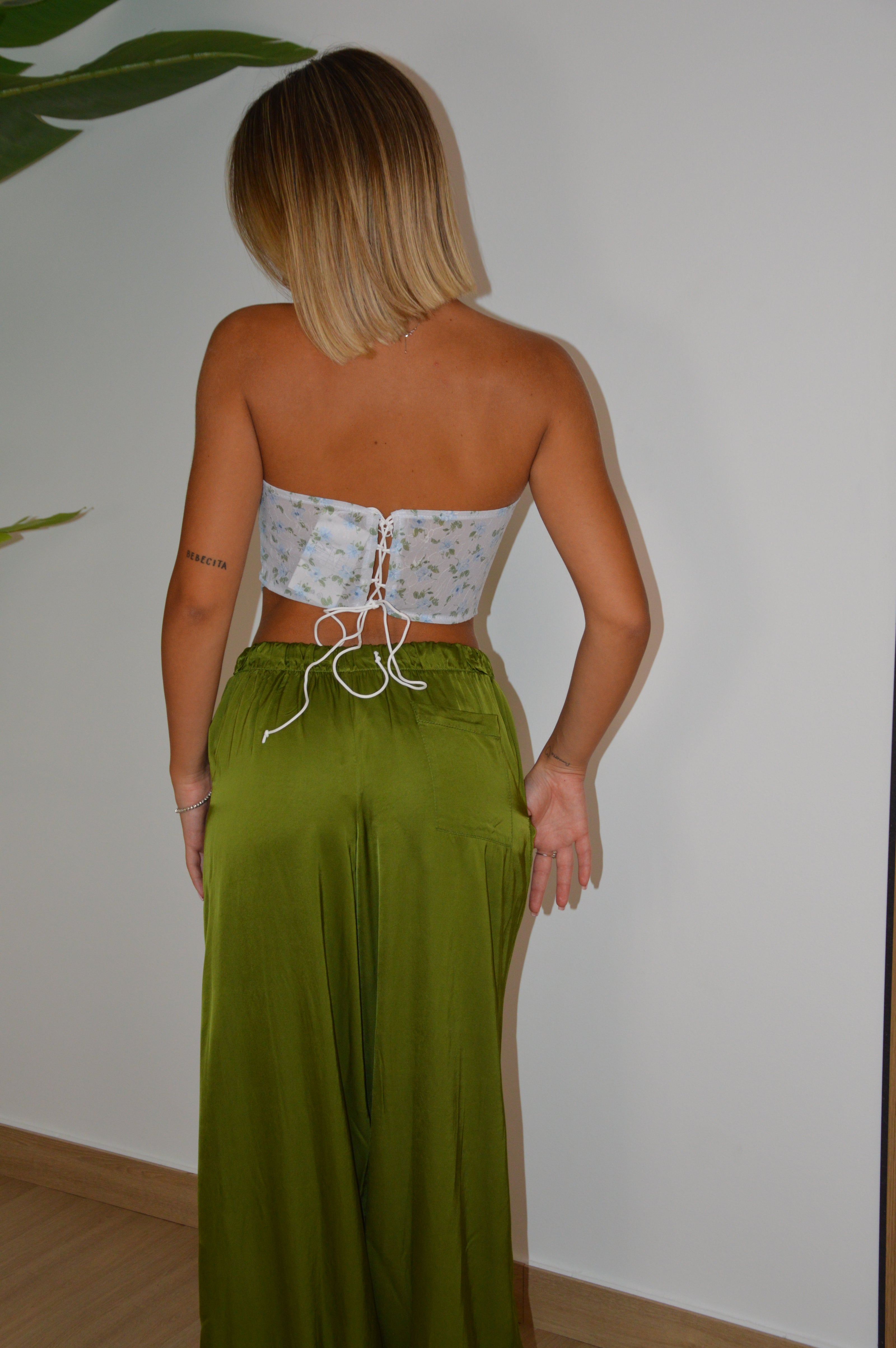 CORSETTO ROSE' BLU
