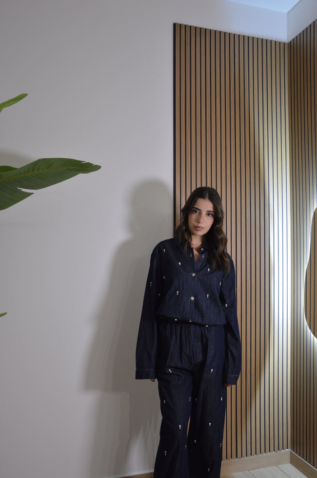 COORDINATO DENIM BUTTERFLY