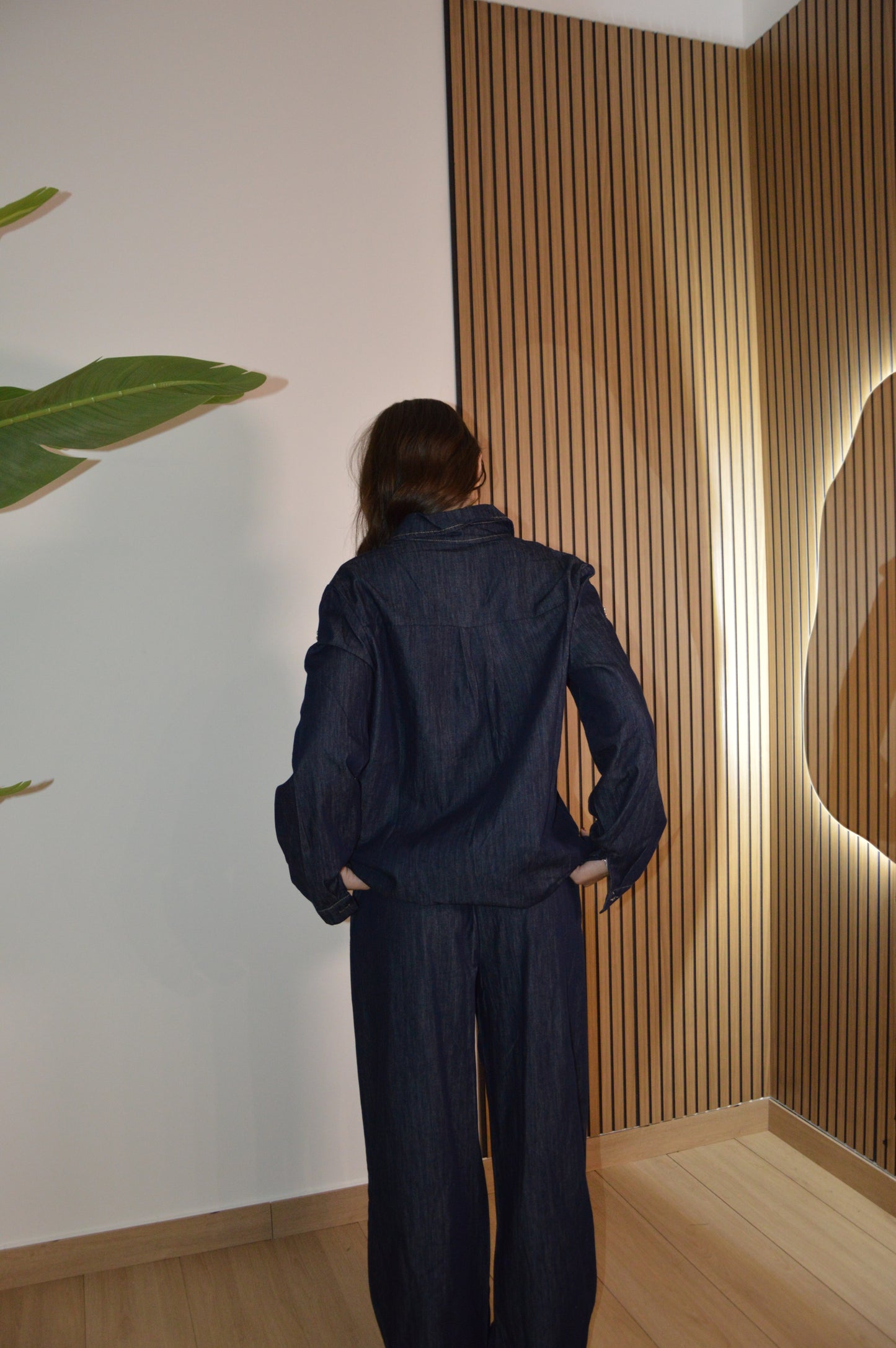 COORDINATO DENIM BUTTERFLY