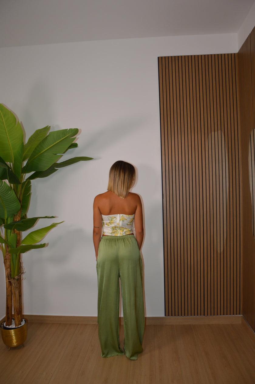 PANTALONI SATIN