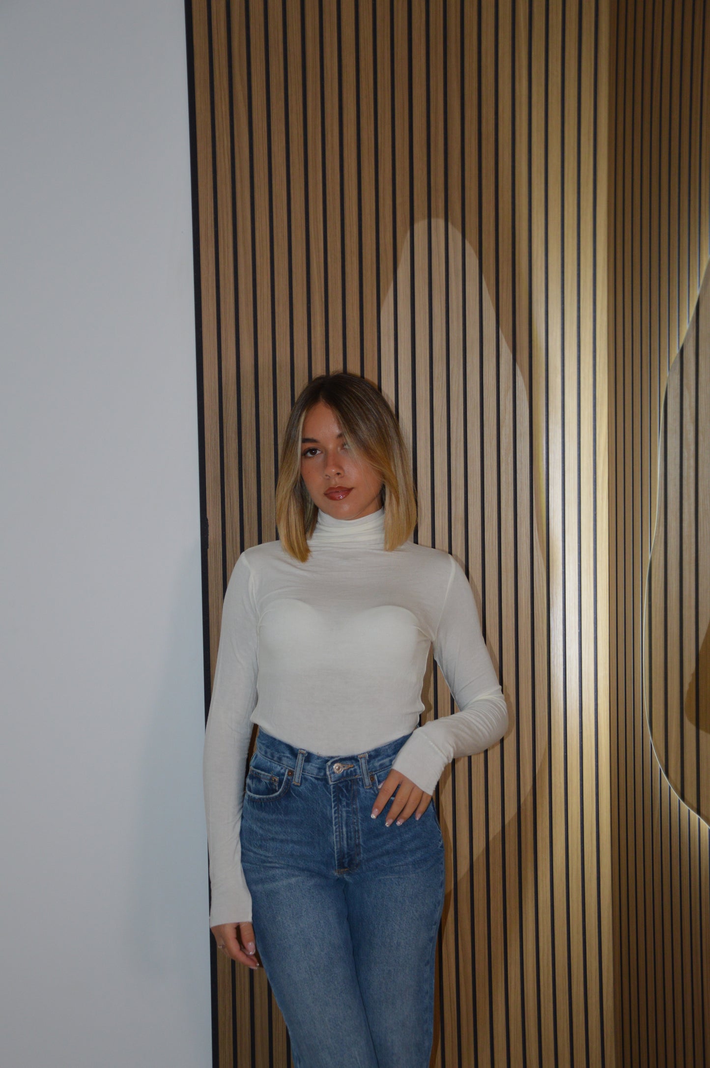 MAGLIA BASIC COLLO ALTO