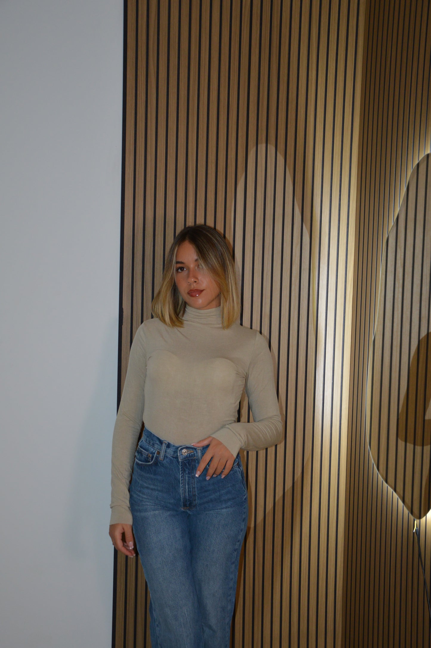 MAGLIA BASIC COLLO ALTO