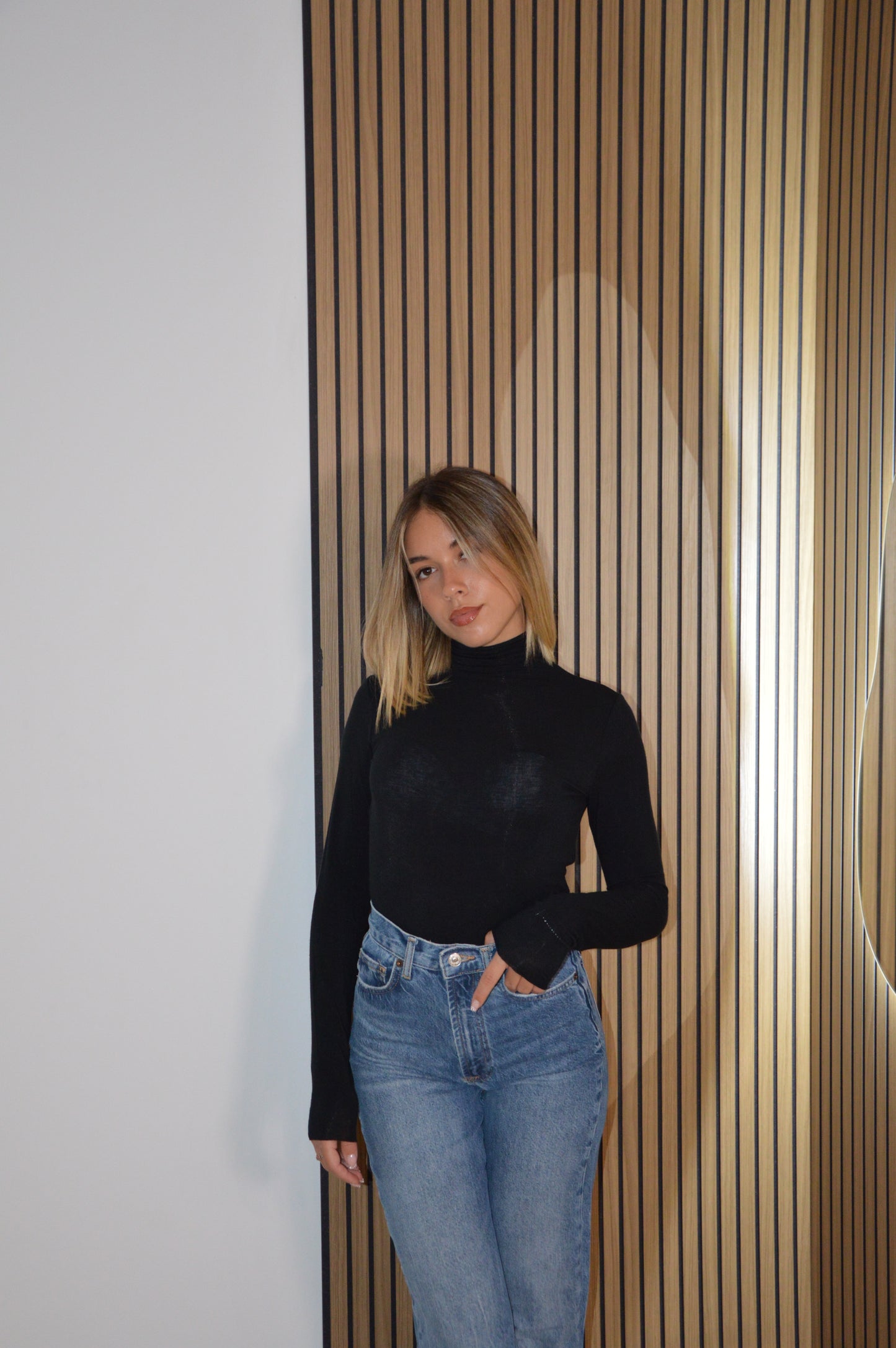 MAGLIA BASIC COLLO ALTO