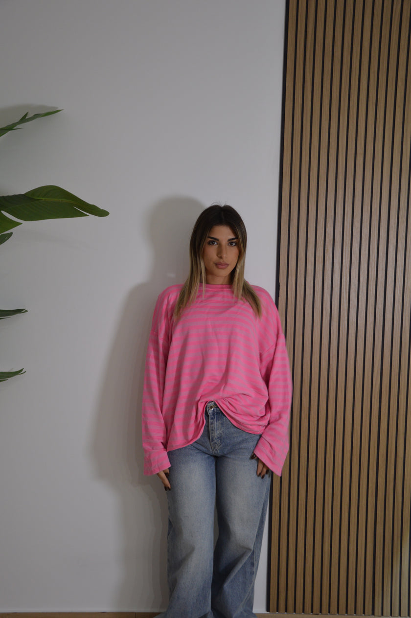 MAGLIA A RIGHE