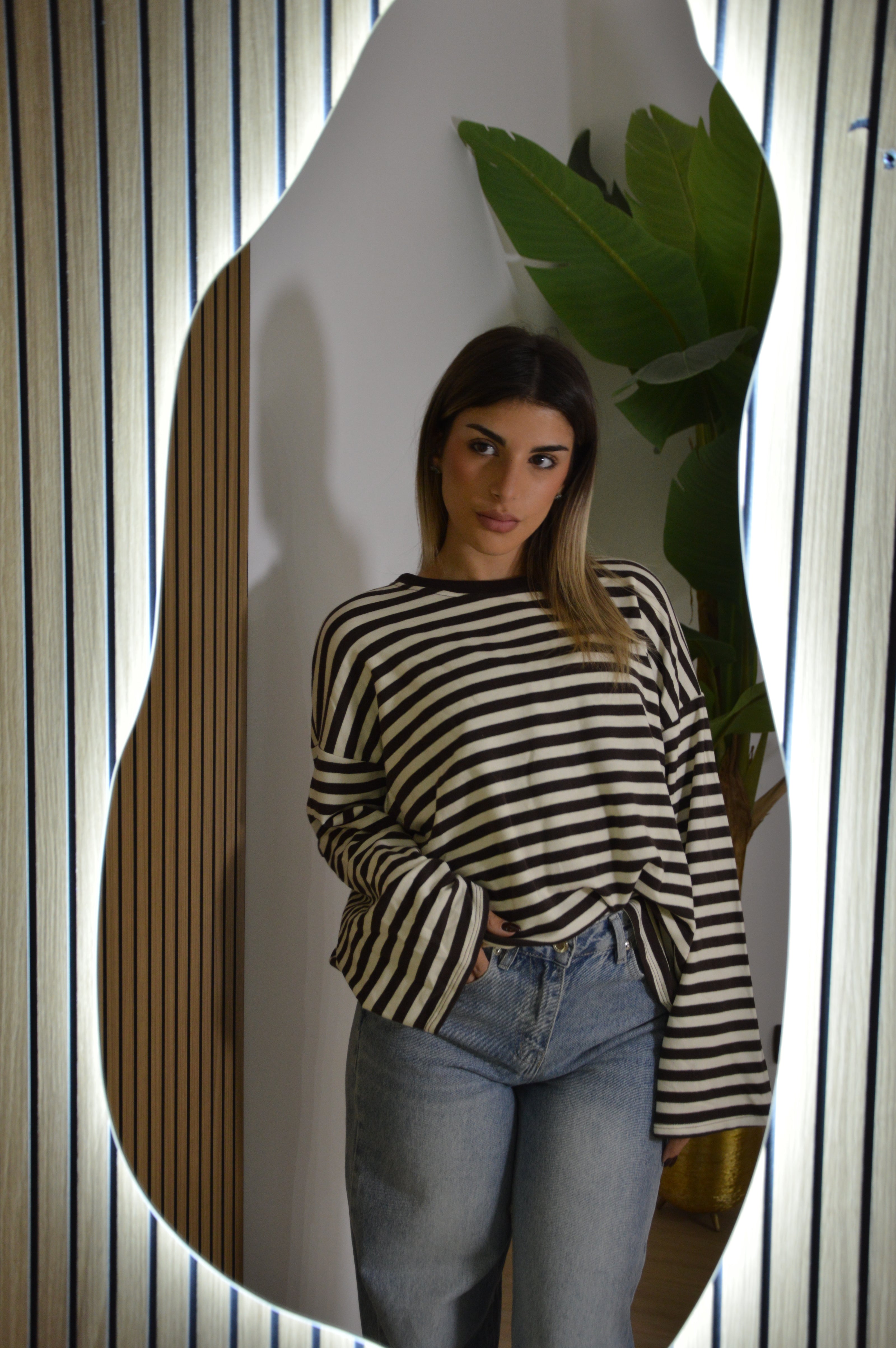 MAGLIA A RIGHE