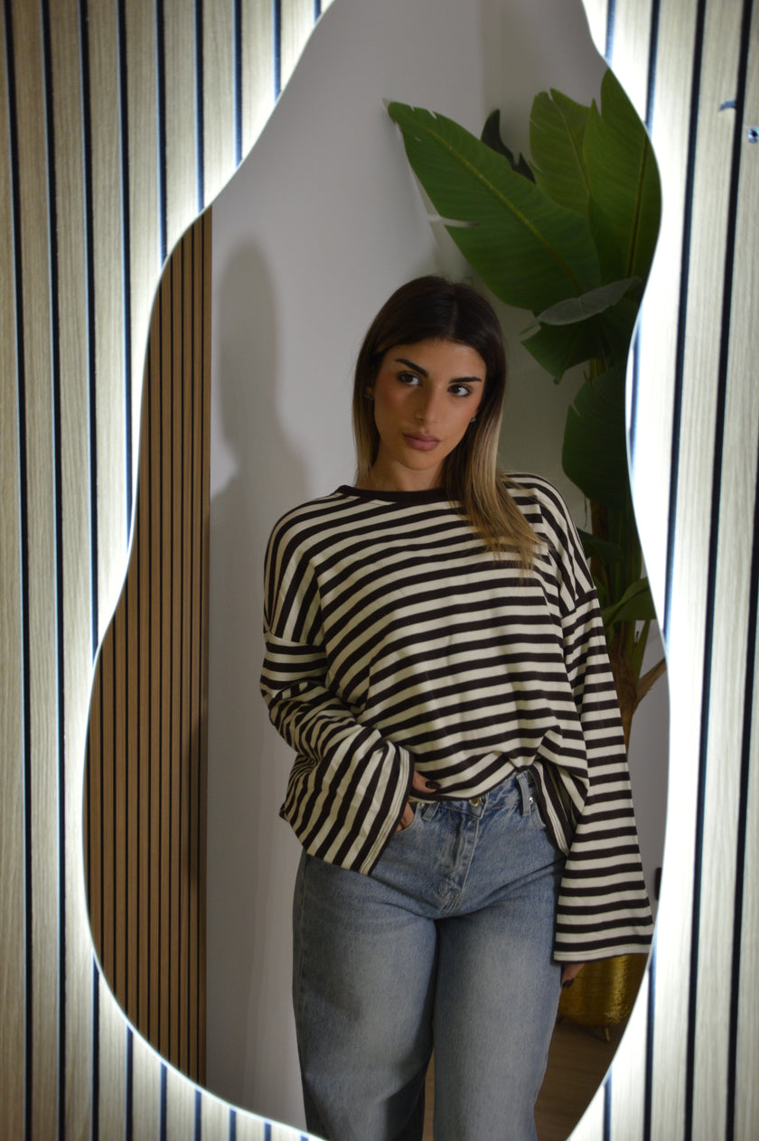 MAGLIA A RIGHE