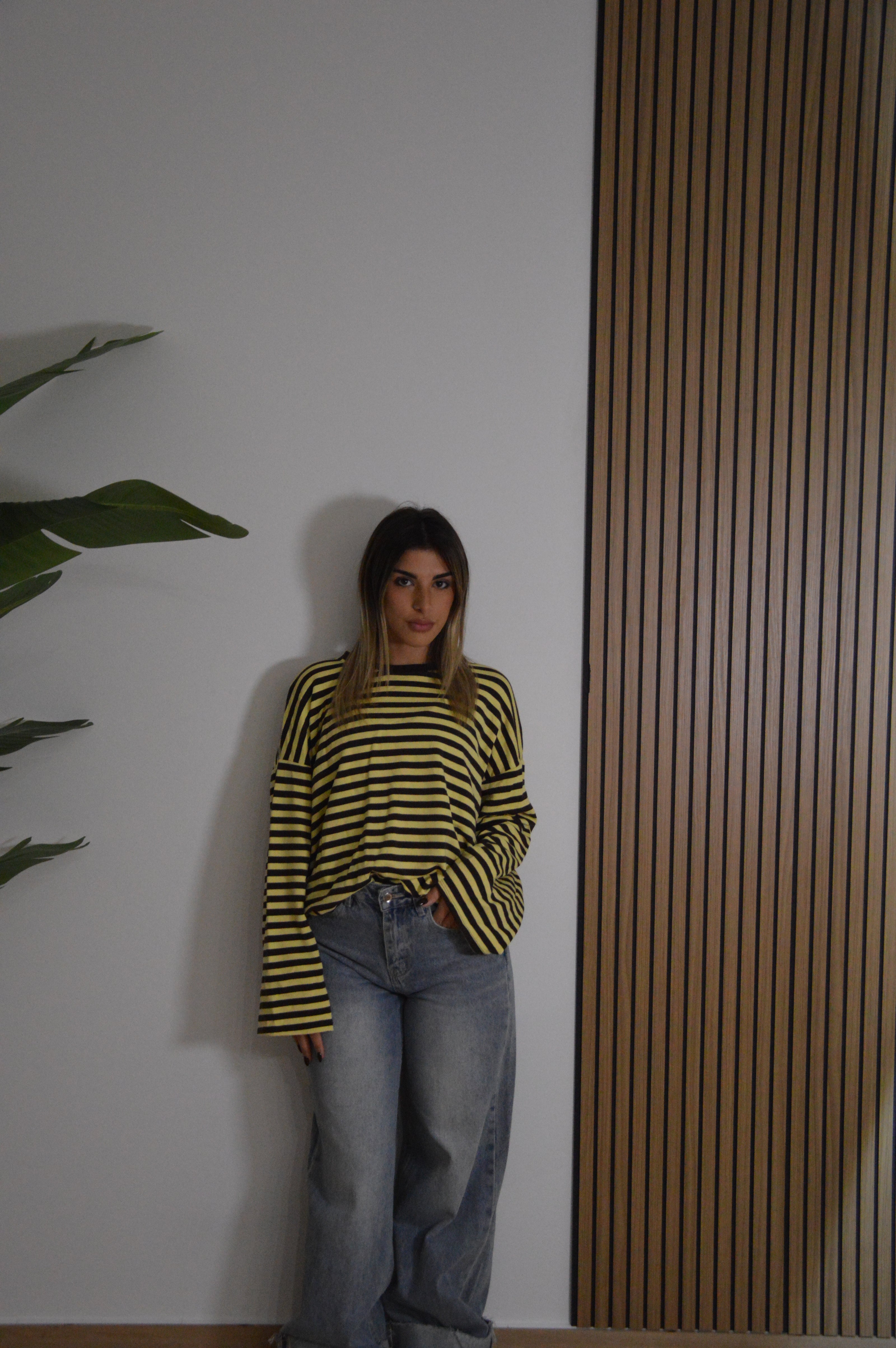 MAGLIA A RIGHE