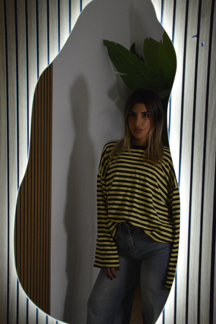 MAGLIA A RIGHE