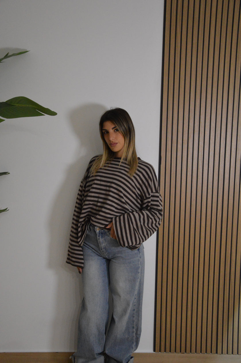 MAGLIA A RIGHE