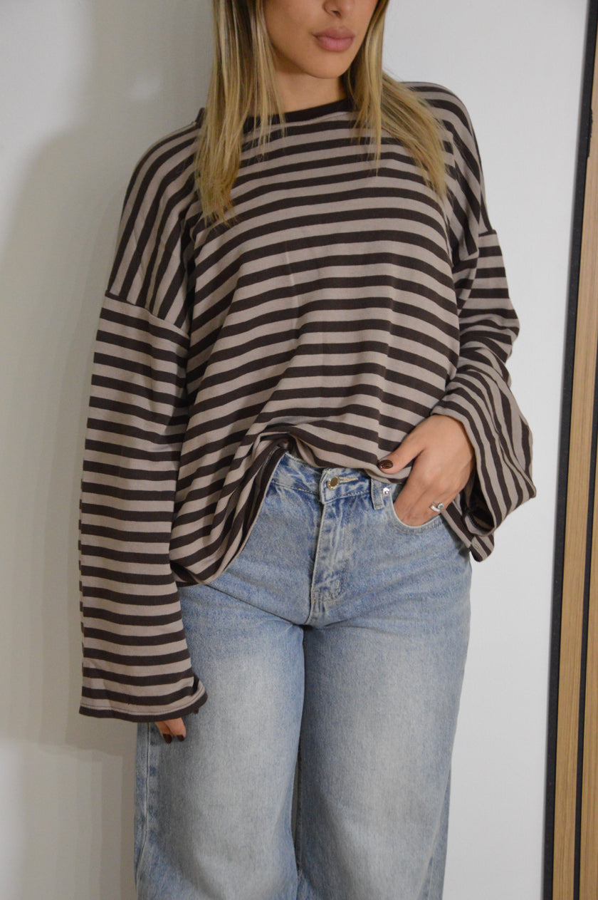 MAGLIA A RIGHE