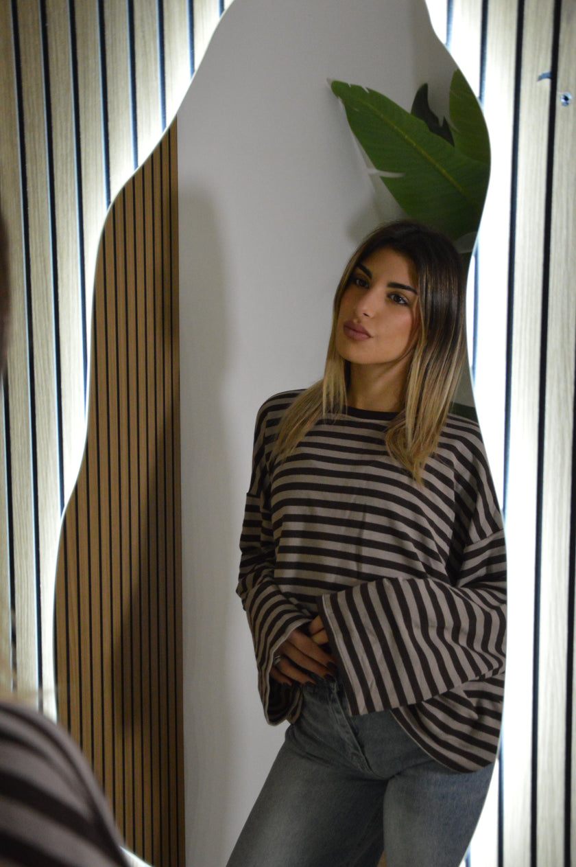 MAGLIA A RIGHE