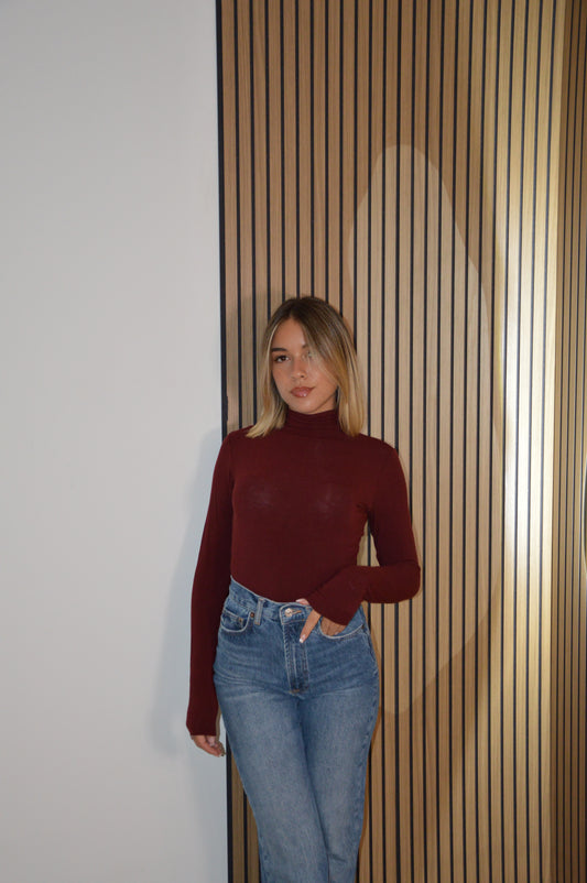 MAGLIA BASIC COLLO ALTO