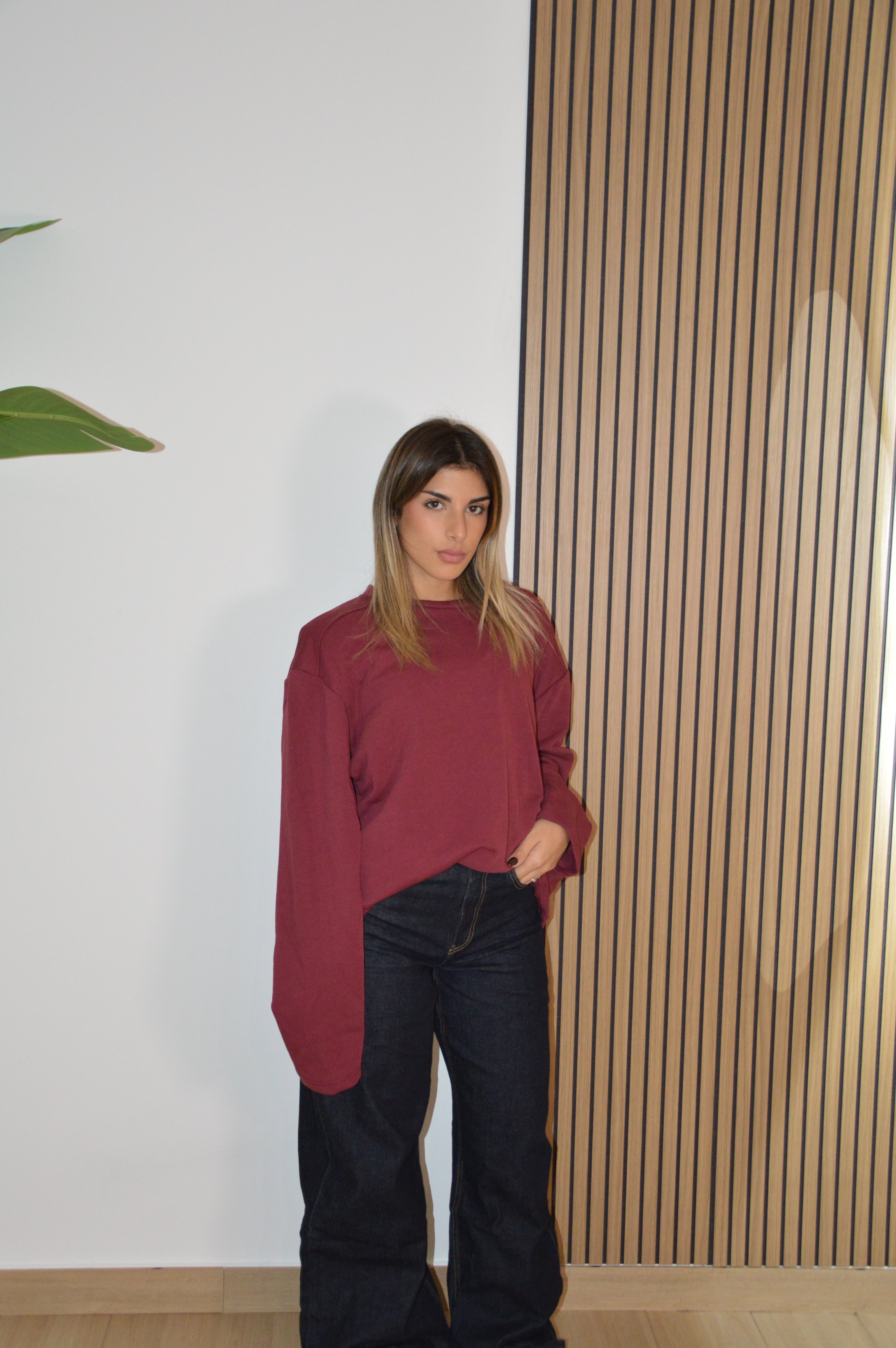 FELPA CON SPALLINE