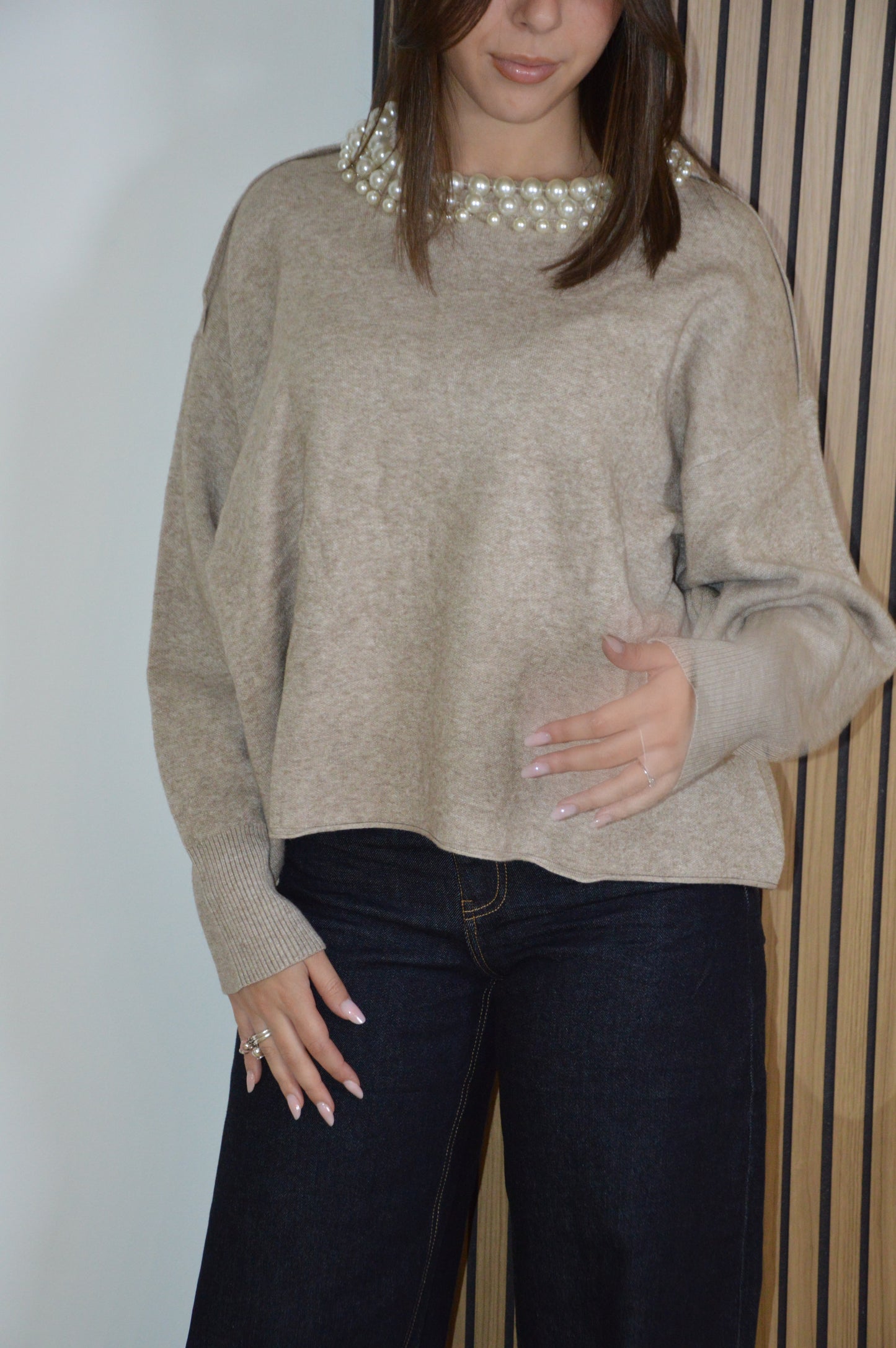MAGLIONE PERLA