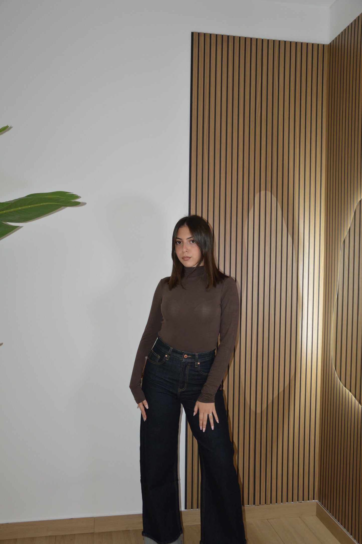 MAGLIA BASIC COLLO ALTO