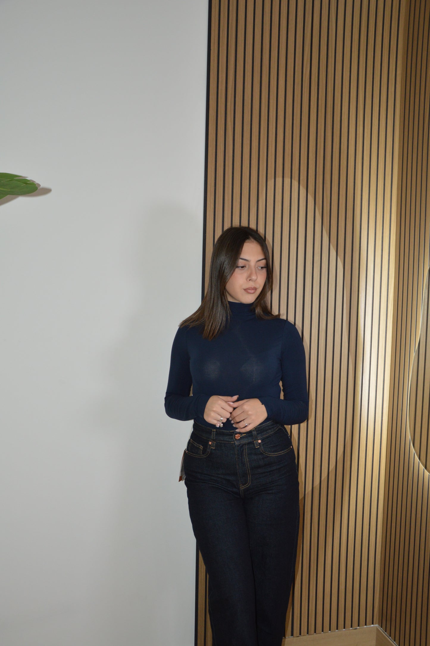 MAGLIA BASIC COLLO ALTO