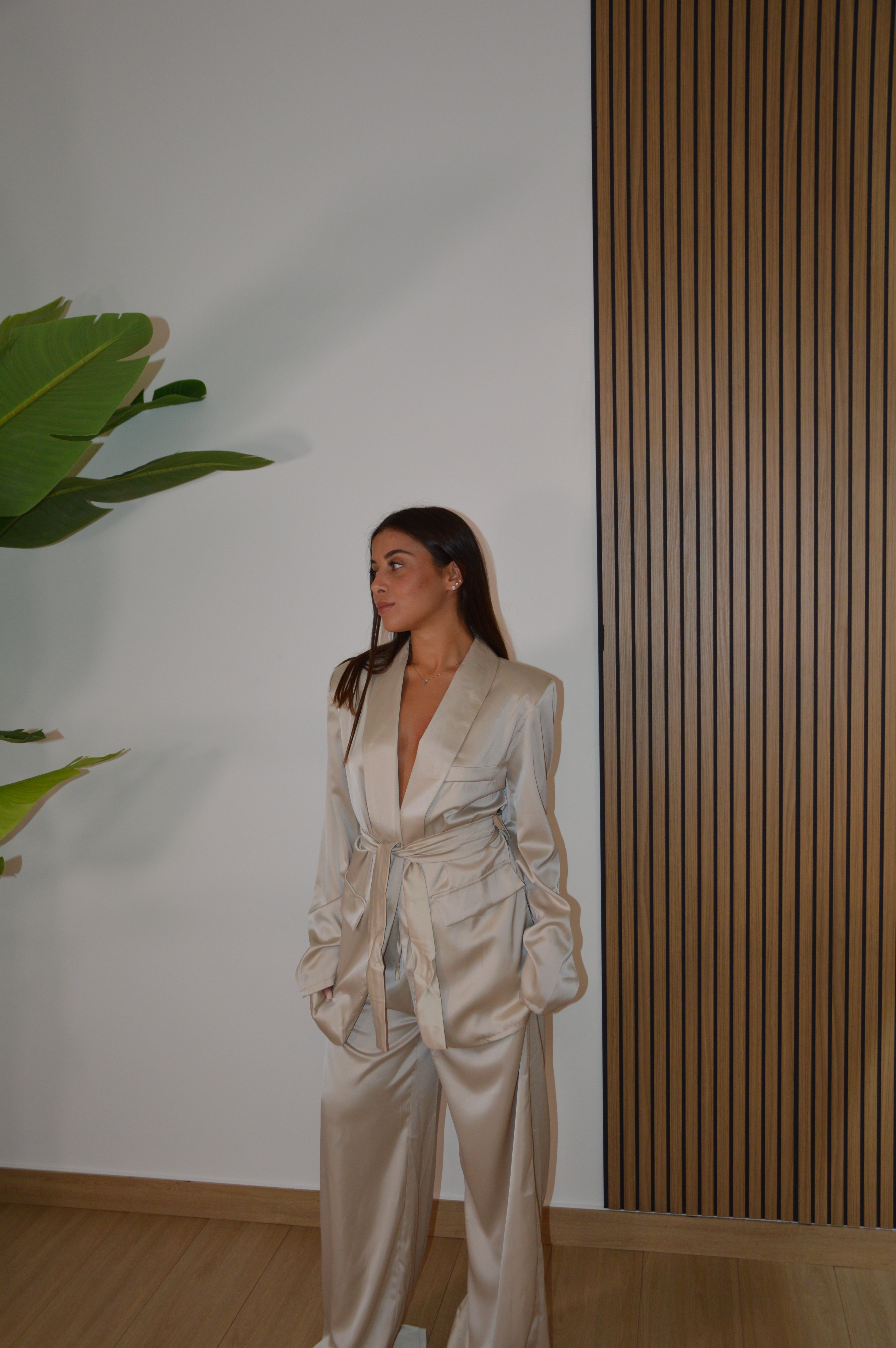 TAILLEUR SATIN