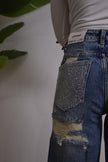 JEANS GLITTER VIBES