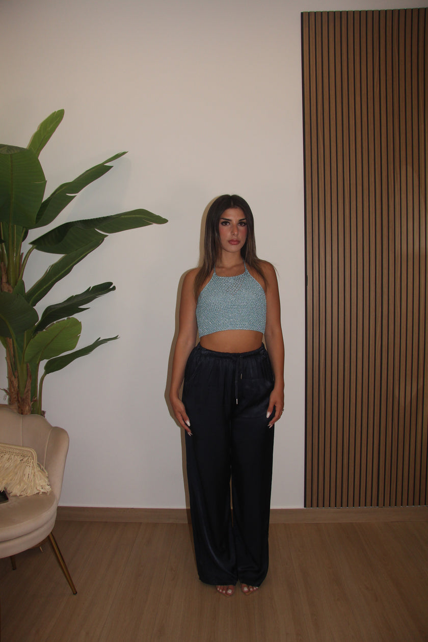 PANTALONI SATIN
