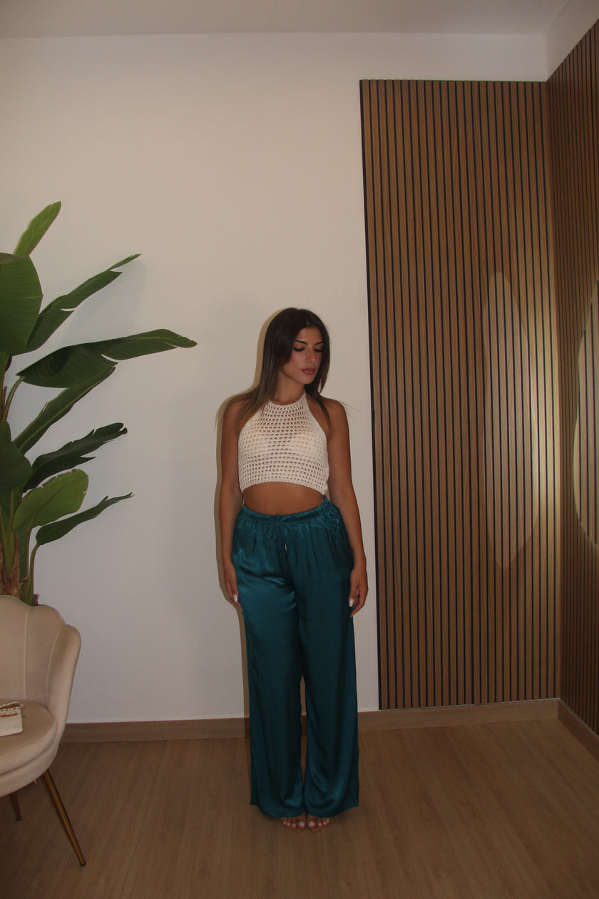 PANTALONI SATIN